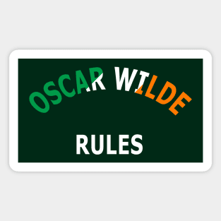 Oscar Wilde Rules Magnet